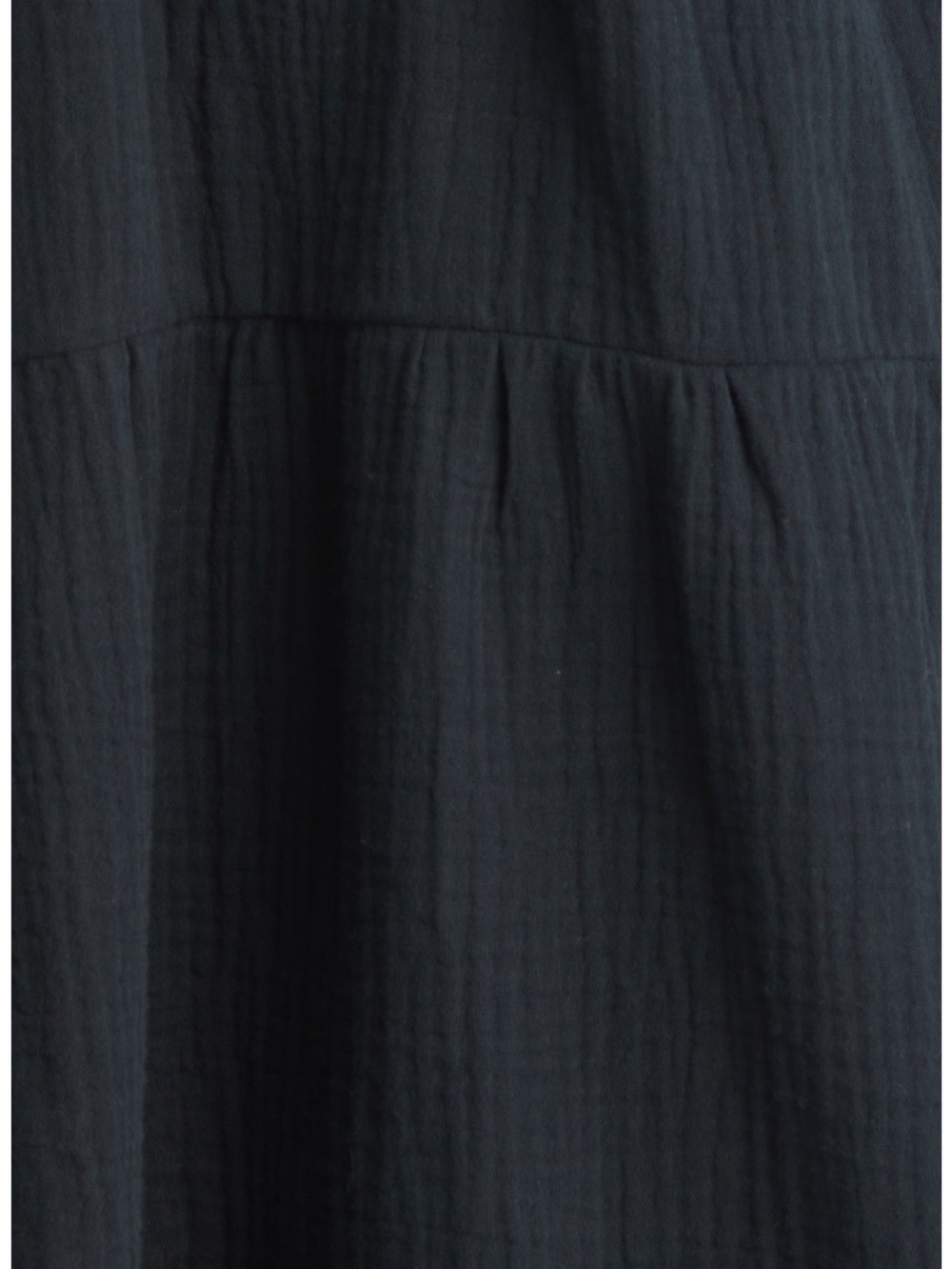 MARINE LAYER Black Short Sleeve V-Neck Dress - Picture 9 of 11